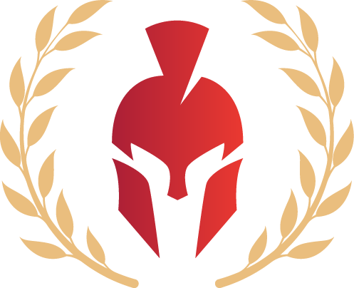 Red helm round logo